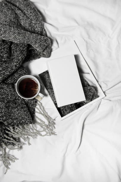 istock woman's bed top view on a lazy sunday morning in cold weather . 930772372