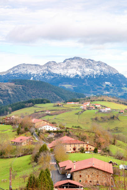istock rural tourism at Basque Country fields, Spain 930789072