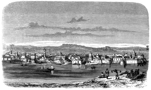 istock Surat, capital of Gujarat ,India  in the 16th century 930794766