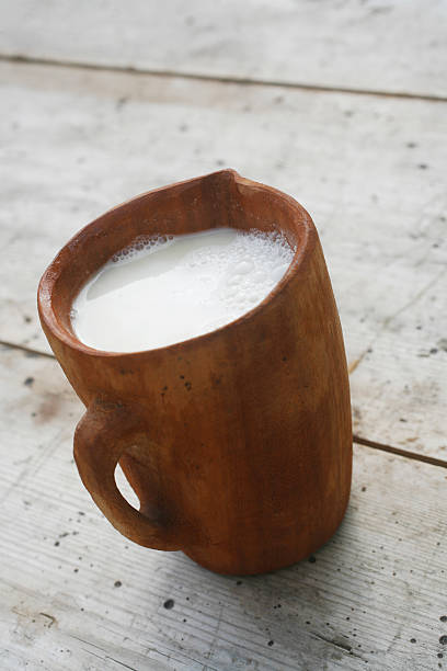 istock fresh milk in wooden glass 93080721