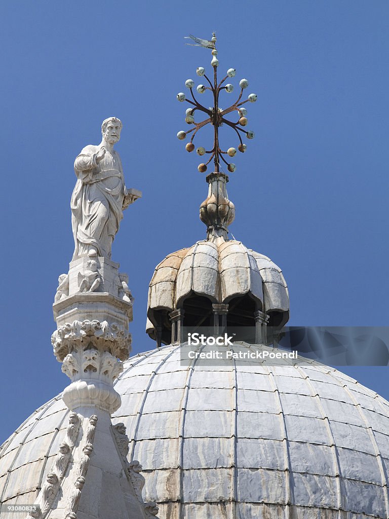 Dettagli della Basilica di San Marco, Cattedrale di San Marco, Venezia, - Foto stock royalty-free di Antico - Condizione