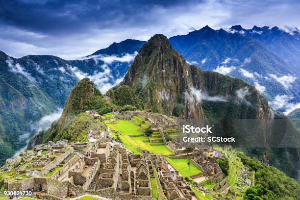 Machu Picchu Perú Foto de stock y más banco de imágenes de Machu Picchu - Machu Picchu, Perú, Patrimonio de la humanidad por la UNESCO