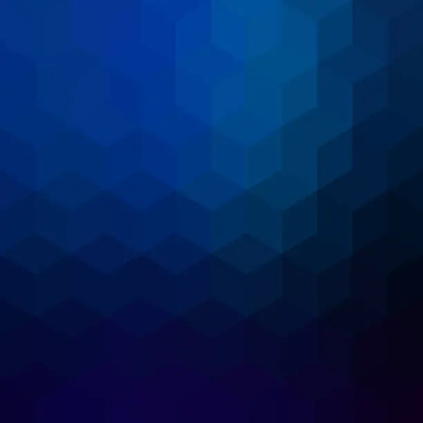 Vector illustration of Blue abstract background