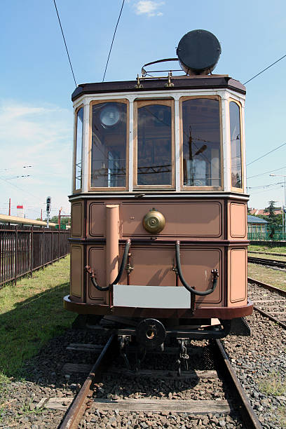 Tram stock photo