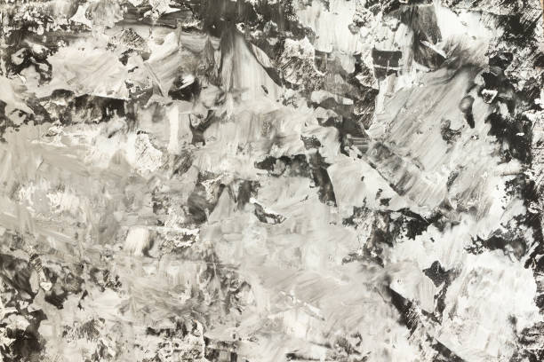 istock View from top to the art abstract black and white background 930840652