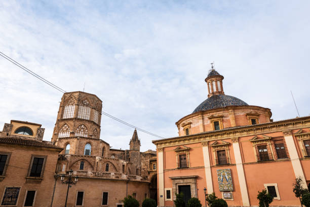 istock Plaza de la Virgen square in Valencia 930842532
