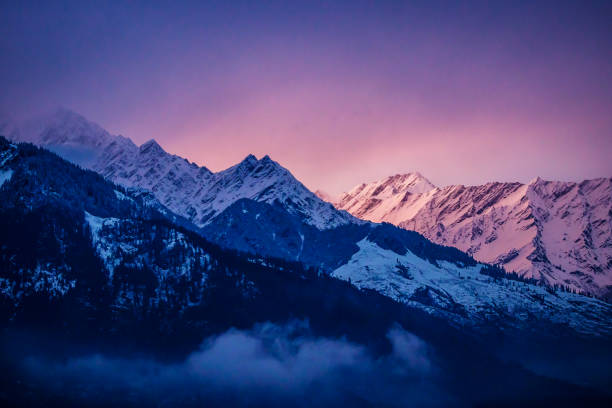 istock snow capped Himalayas from Manali 930845532