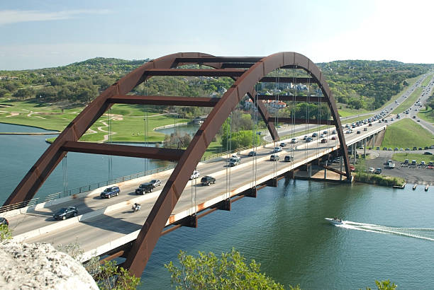 istock Penneybacker bridge in Austin Texas. 93084562