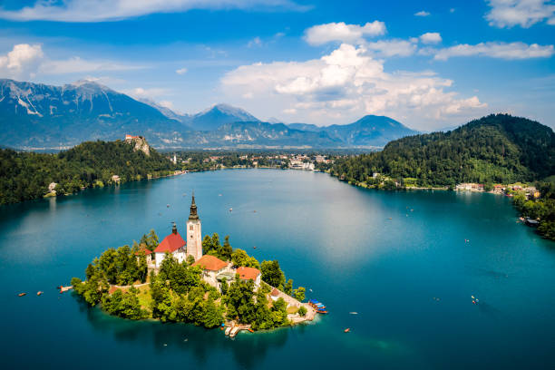 istock Slovenia - resort Lake Bled. 930848058