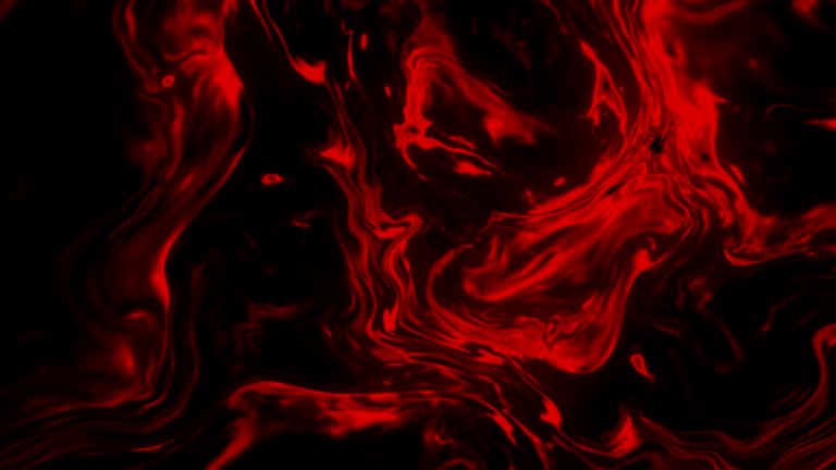 ink fire abstract 4k