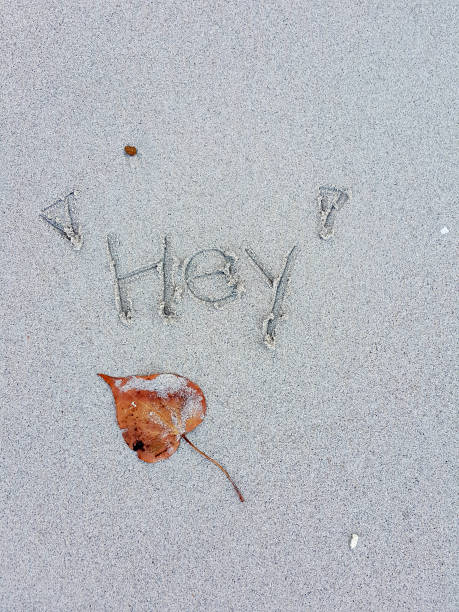 istock Dry leaves and handwritten 