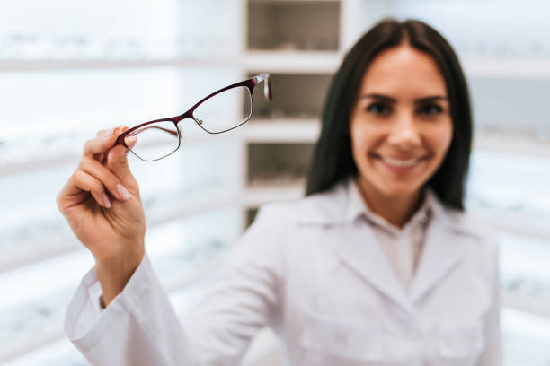istock Female doctor in ophthalmology clinic 930864000