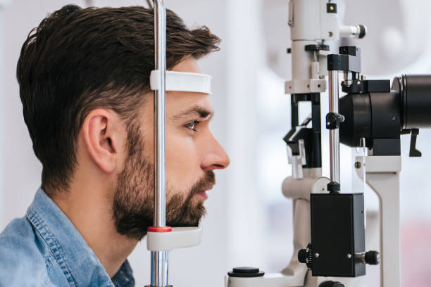 istock Patient in ophthalmology clinic 930864230