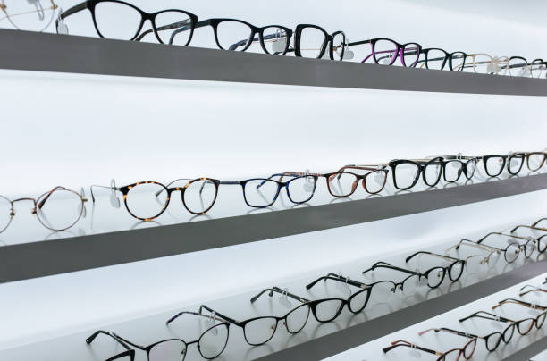 istock Eye glasses in ophthalmology clinic 930865134