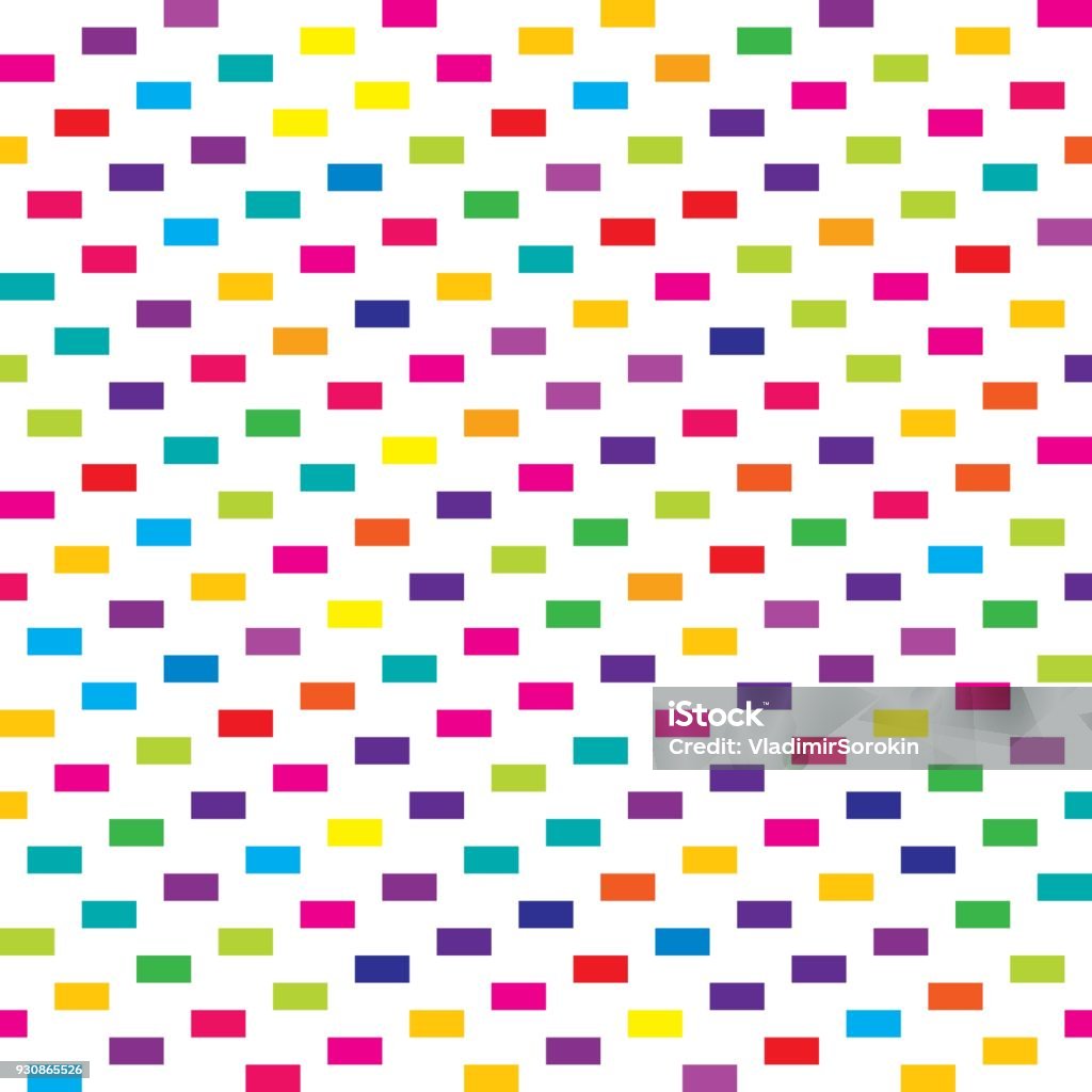 Vector Color Pattern Stock Illustration - Download Image Now - Abstract ...