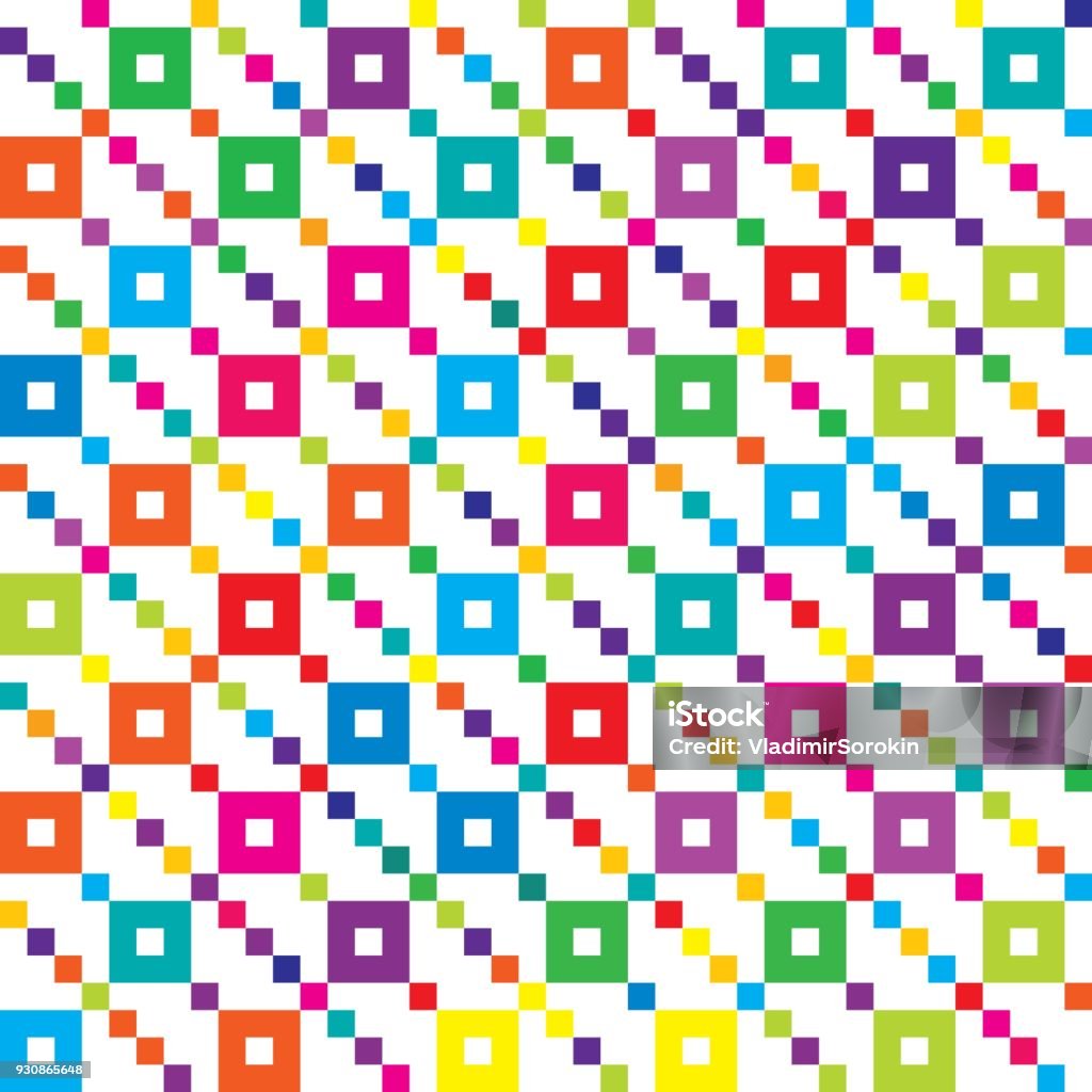 All Color Pattern Vector Vector Color Pattern Stock Illustration - Download Image Now - Abstract ...