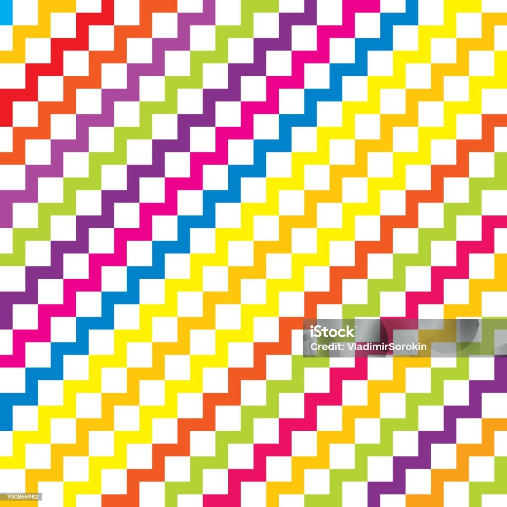All Color Pattern Vector Vector Color Pattern Stock Illustration - Download Image Now - Abstract ...