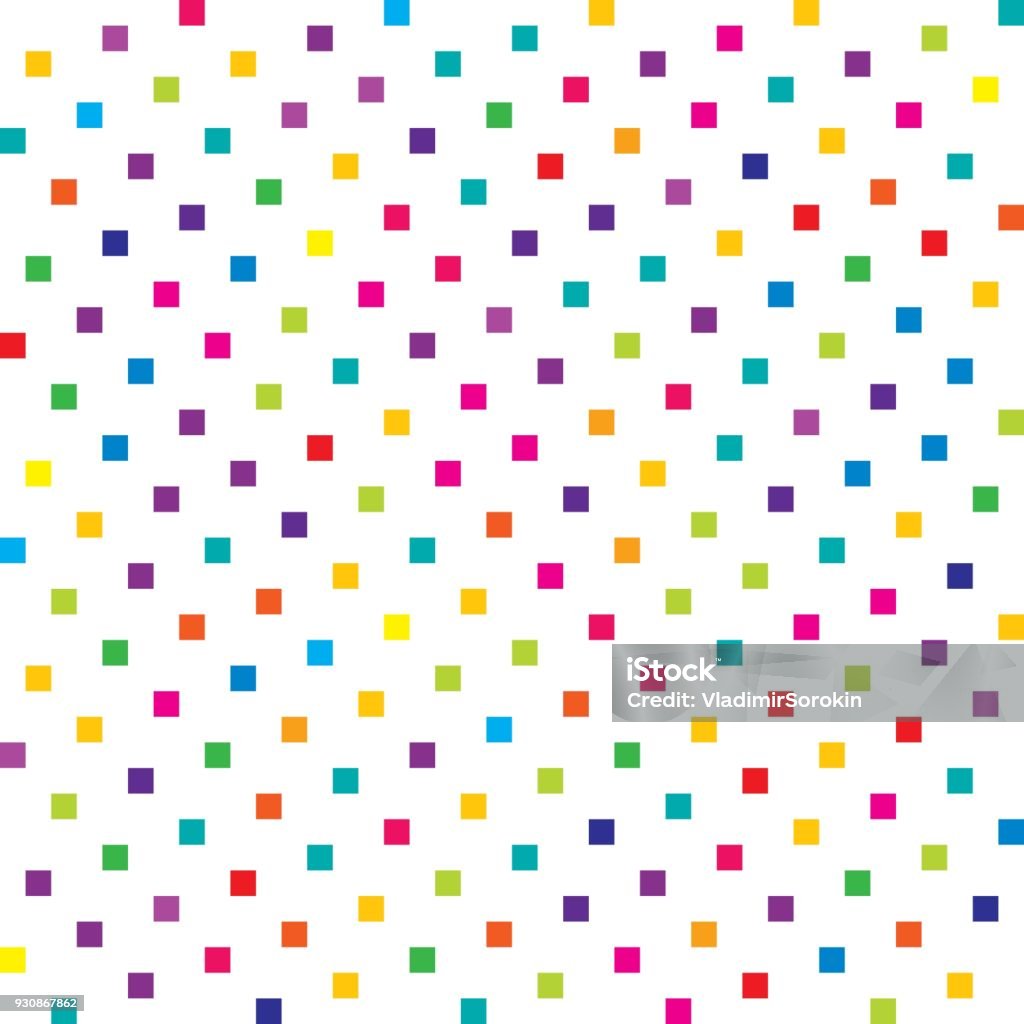 Vector Color Pattern Stock Illustration - Download Image Now - Abstract ...