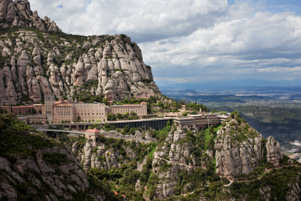 istock Montserrat Monastery and Mountain in Catalonia 930868124