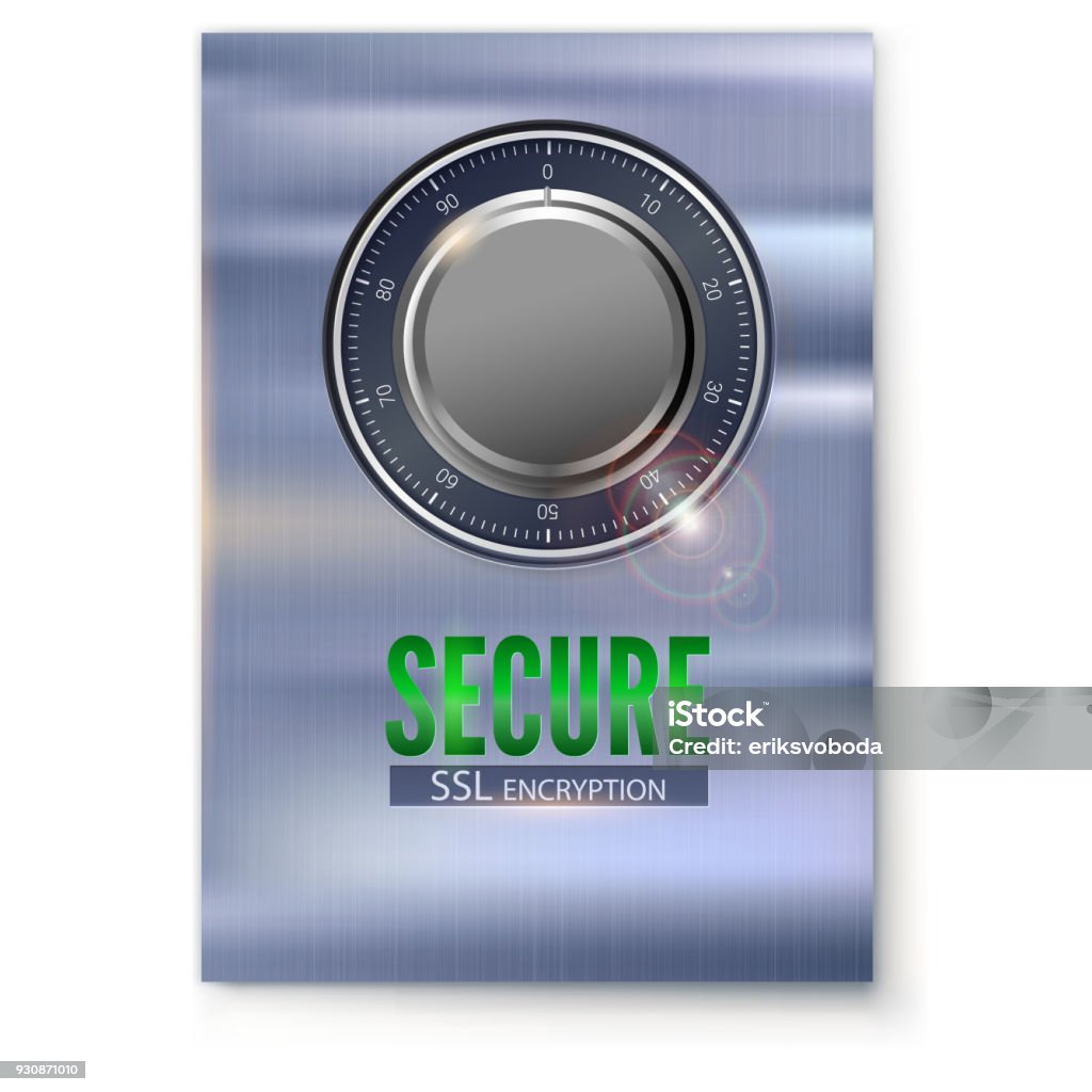 Secure Search Poster Information Poster With Secure Ssl Connection Concept Security Of ...
