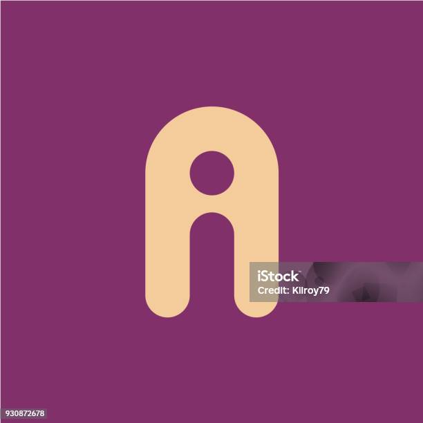 Two Letters A And I Ligature Symbol Stock Illustration - Download Image Now - Abstract, Alcoholics Anonymous, Artificial Intelligence