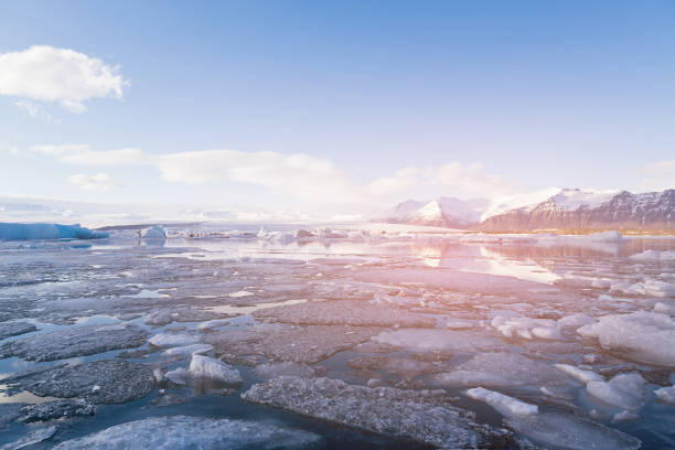 istock Beautiful Jokulsarlon glacier freezing ice lake 930892740