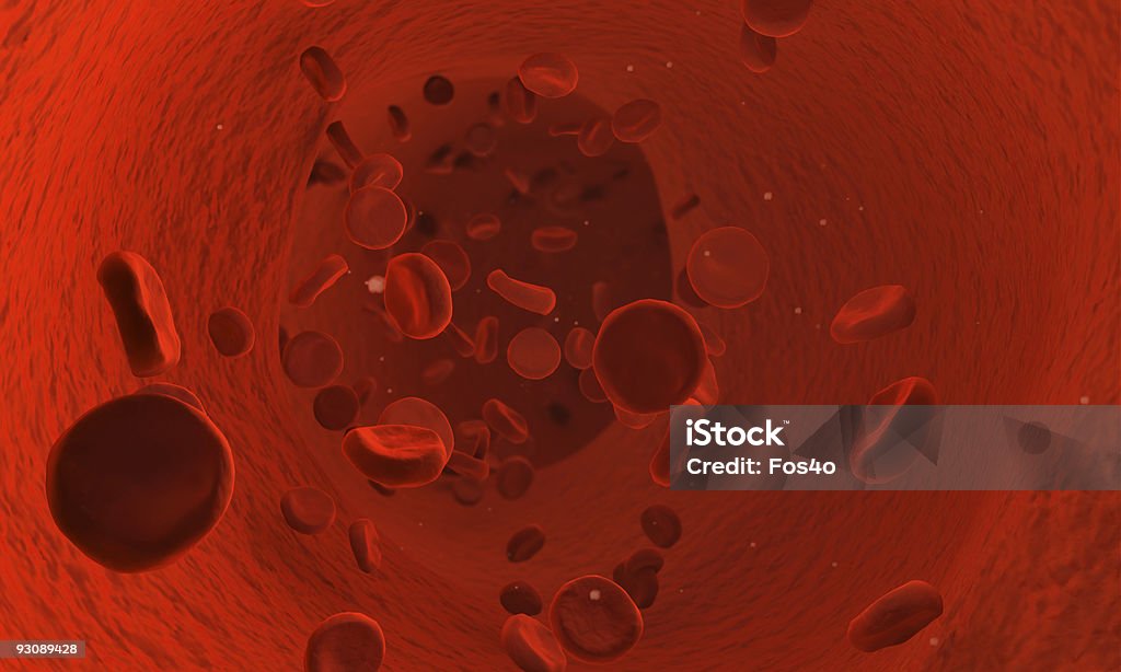 Cellule del sangue - Foto stock royalty-free di AIDS
