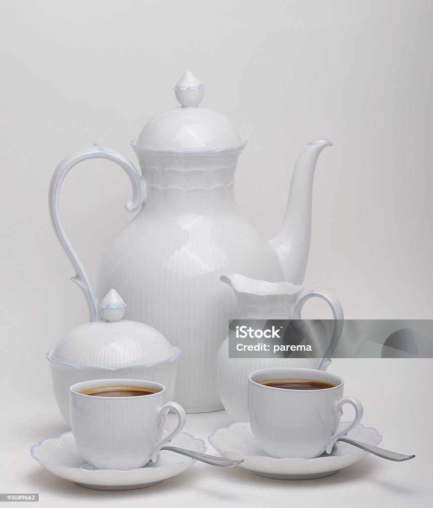 Cafeteira para dois - Foto de stock de Arranjar royalty-free