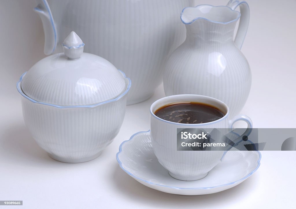 Traditional set of coffee  Arranging Stock Photo