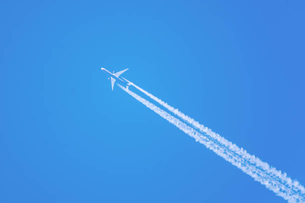 istock Huge Airplane big four engines aviation 930899498