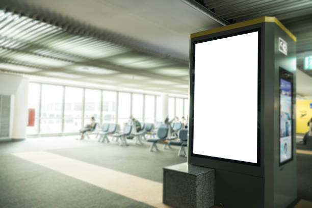 istock blank banner display in airport gate 930904560