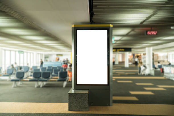 istock blank banner display in airport gate 930904608