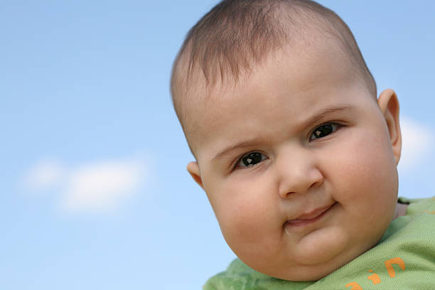 istock Outdoor baby portrait 93090481
