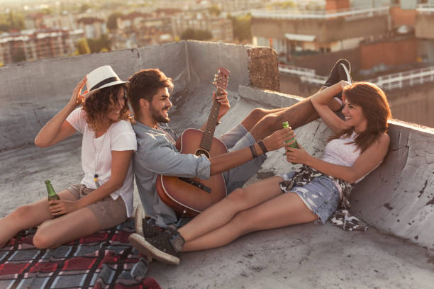 istock Hanging out on a building rooftop 930915554