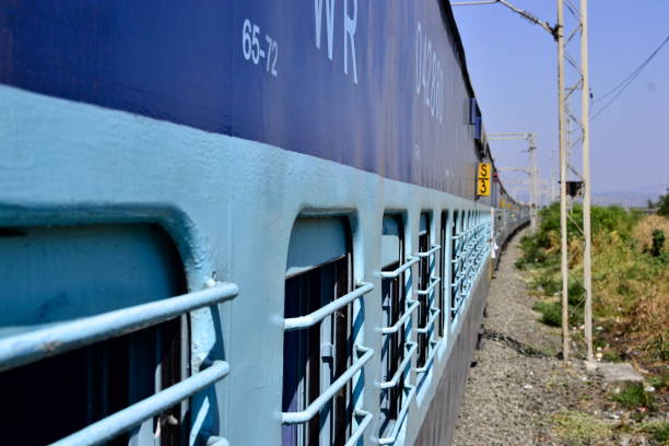 istock Journey in passenger train in India 930916028