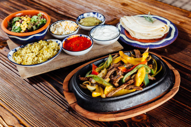 istock Sizzling Steak Fajita 930930278