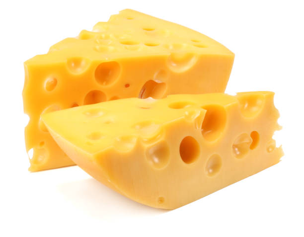 istock piece of cheese isolated on white background 930930542