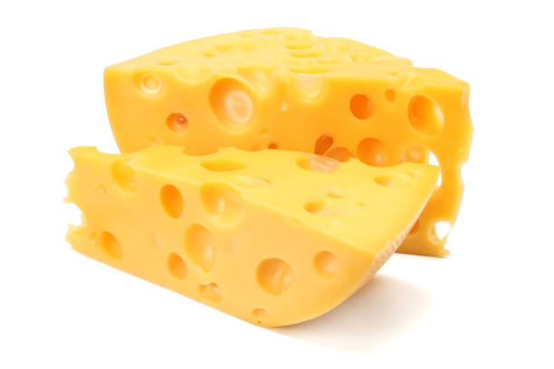 istock piece of cheese isolated on white background 930930546