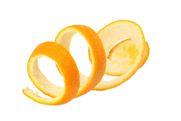 istock orange peel isolated on white background 930930594