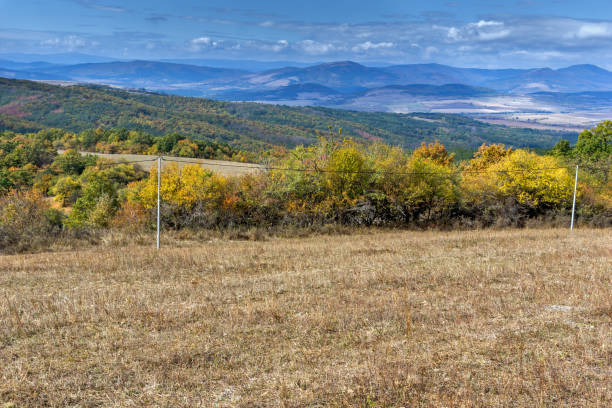 istock Autumn Panoramic view of Cherna Gora mountain, Bulgaria 930937416