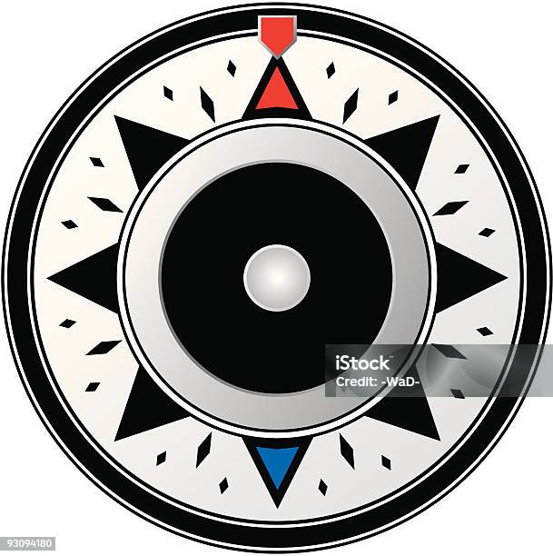 Compass Vecteurs libres de droits et plus d'images vectorielles de Boussole - Boussole, Carte en relief, Direction