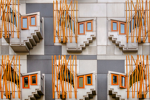 MSP rooms in Scottish Parliament building, Edinburgh, Scotland