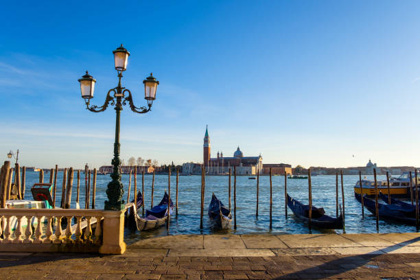 istock Sunset in Venice. Italy 930979312