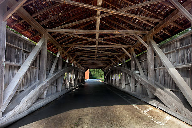 istock Wooden Covered Bridge in Central PA 93098245