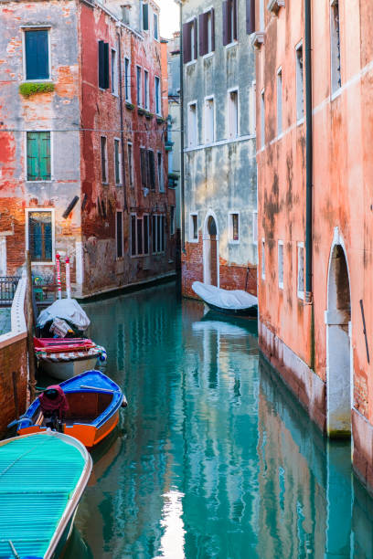 istock Venice cityscape, narrow water canal 930996632
