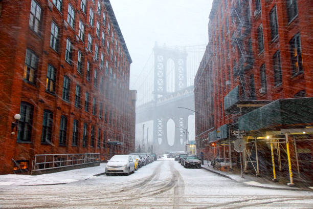 Winter in Brooklyn New York