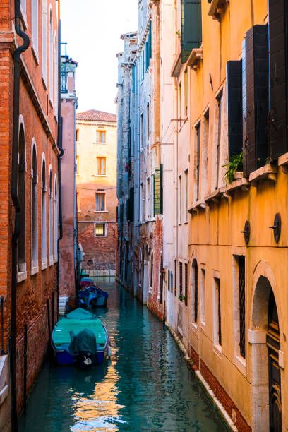 istock Venice cityscape, narrow water canal 931004164