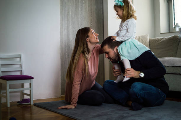 istock Family moments at home 931025818