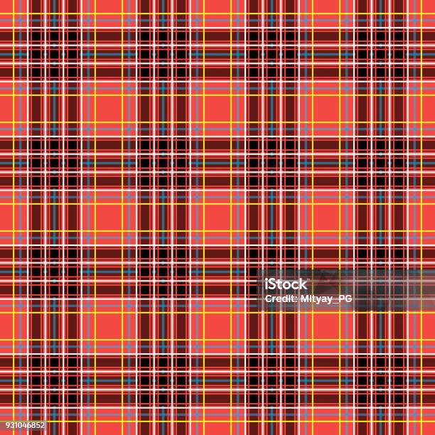 Background In Scottish Cage Stock Illustration - Download Image Now - Abstract, Cage, Clothing