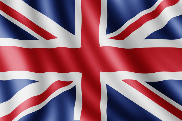 istock United Kingdom flag, Realistic illustration 931065650